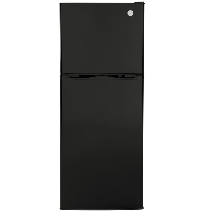 Ge Appliances 9.8 Cu. Ft. 12 Volt DC Power Top-Freezer Refrigerator-Black