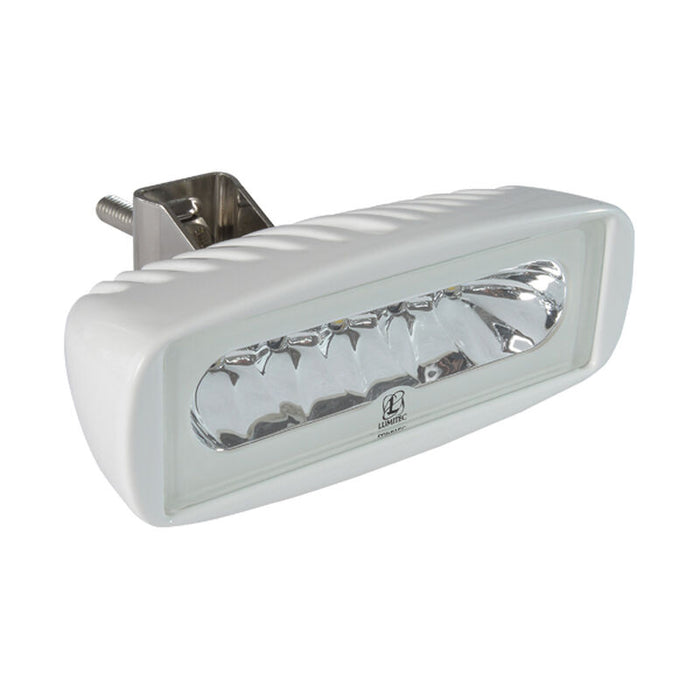 Lumitec Caprera2 LED Floodlight, White Case, White/Blue LED