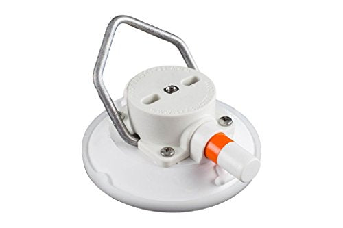 SeaSucker 4.5" Vacuum Mount w/Aluminum Handle (White)
