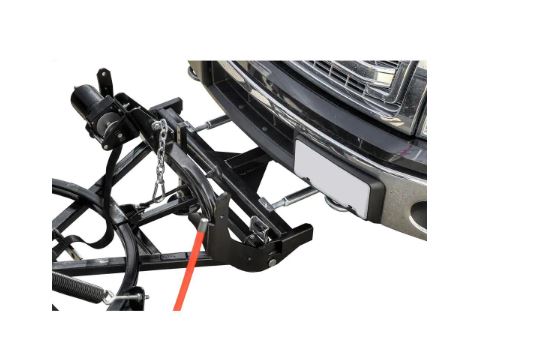 DK2 88 in. x 26 in. Heavy-Duty Universal Mount T-Frame Snow Plow Kit with Winch and Wireless Remote