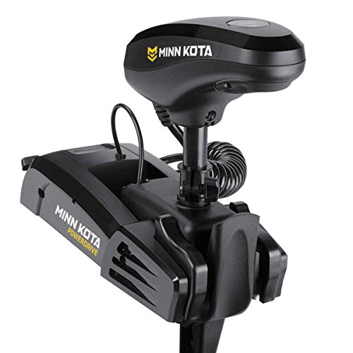 Minn Kota 1358790 Powerdrive 45_BT Bowmount Trolling Motor with Bluetooth (45-lb Thrust, 48" Shaft)