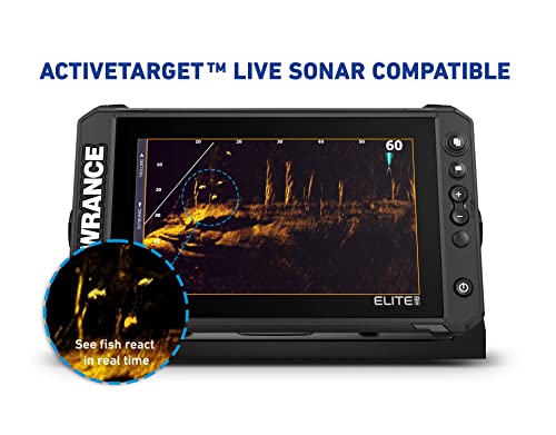 Lowrance Elite FS 7 Fish Finder (No Transducer) with Preloaded C-MAP Contour+ Charts