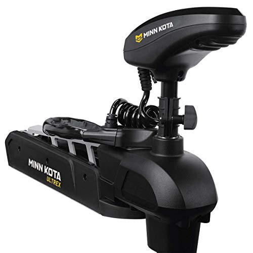 Minn Kota 1368820 Ultrex Freshwater Cable & Electric-Steer Bow-Mount Motor with Universal Sonar 2, Digital Maximizer & i-Pilot GPS, 112 lbs Thrust, 45" Shaft