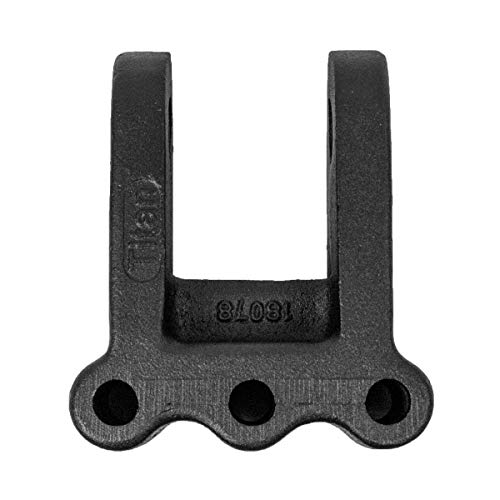 BulletProof Hitches 2-Tang Clevis with 1" Pin for Towing with Drawbar Systems, Pintle Systems, Farm Equipment (Rated 20,000 lbs)