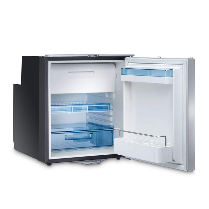 DOMETIC Coolmatic CRX 65 Compressor Fridge 57 Litre Silver 12/24 Volt for Caravan, Motorhome, Caravan + Boat