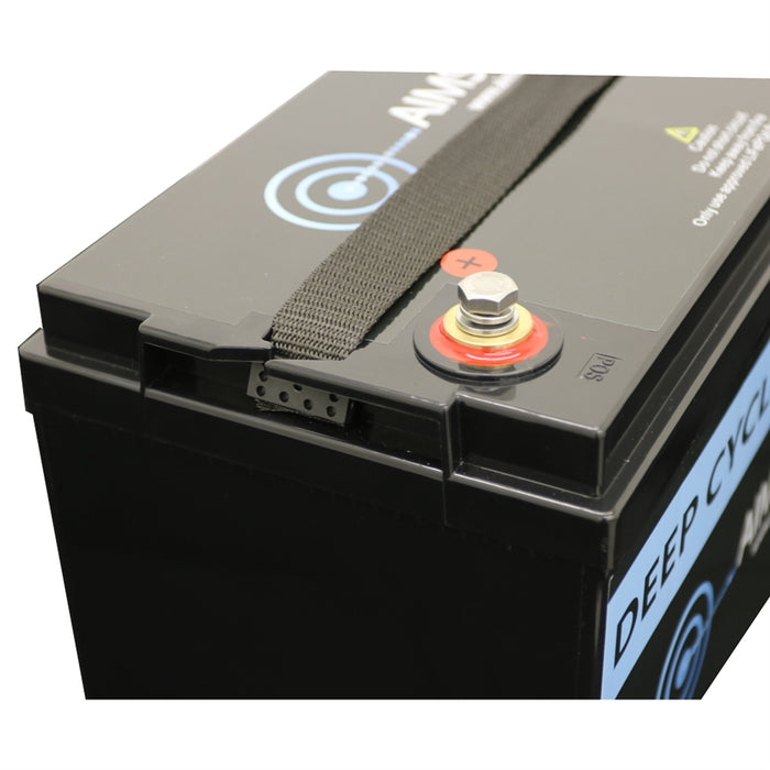 AIMS Power AGM 12V 100Ah Deep Cycle Battery Heavy Duty