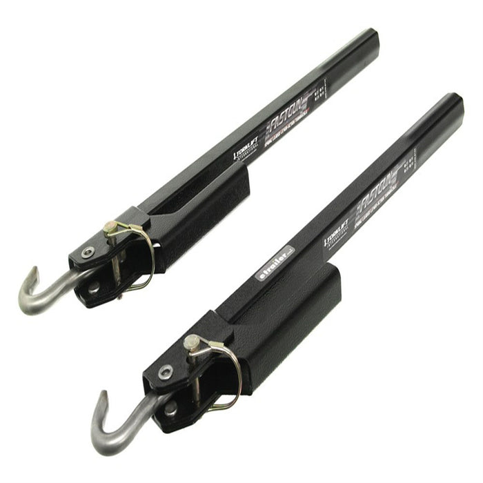 TorkLift FastGun Turnbuckles for Frame-Mounted Tie-Downs - Stainless-Black-Qty 2