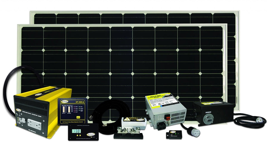 GO POWER Solar Elite 320 Watts Charging System